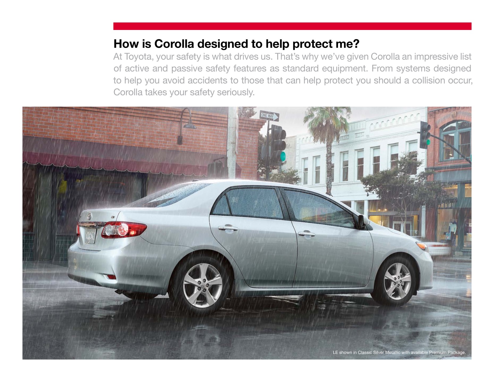 2011 Toyota Corolla Brochure Page 7
